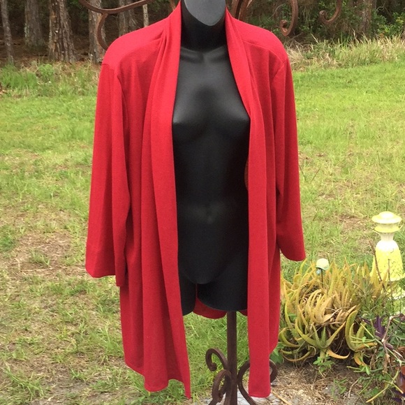 Kim Rogers Sweaters - 🌹NWOT Awesome Open Cardigan Kim Rogers Size 2XLarge Wardrobe Must Have 🌹